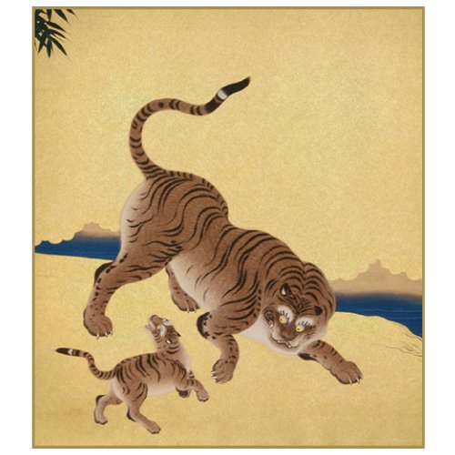 bamboo forest leopard and tiger - ES22B2