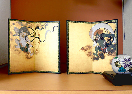 - National treasure "Fujin Raijin zu" - (one set is two sheets)
